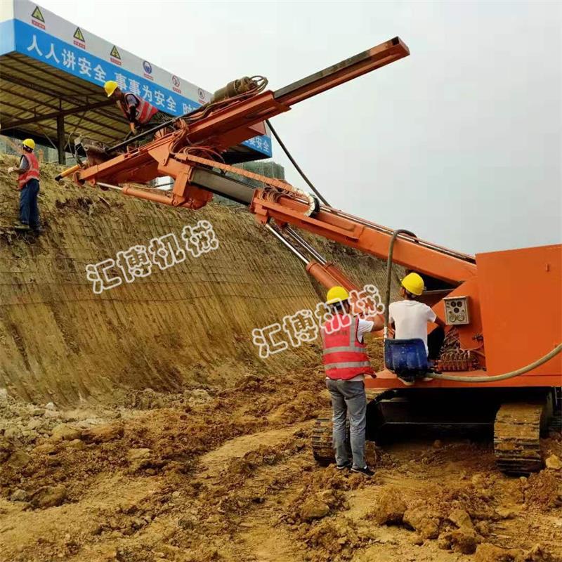 山體護坡鉆孔機，全液壓錨固鉆機現(xiàn)貨出售